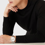 安普里奥阿玛尼机械表评测：简约商务风采送礼